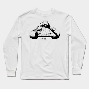 The famous Soviet tank T-34 Long Sleeve T-Shirt